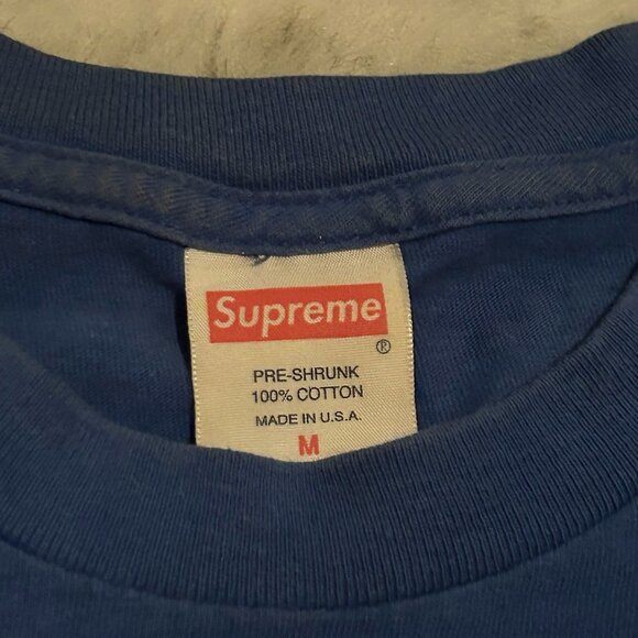 Supreme fw15 Crybaby tee shirt Blue - Picture 3 of 3